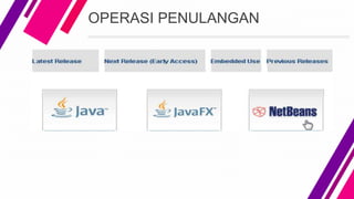 OPERASI PENULANGAN
 