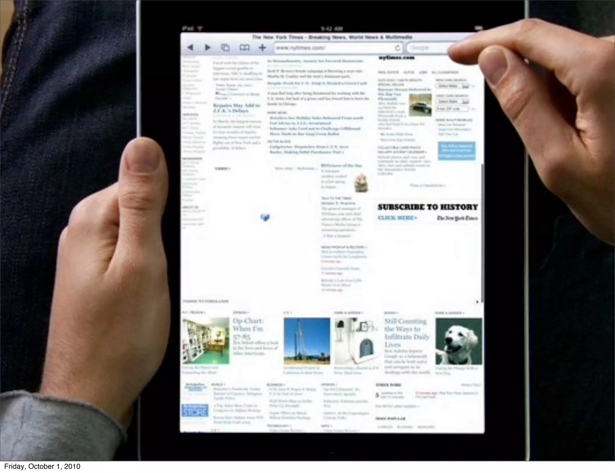 Friday, October 1, 2010
 