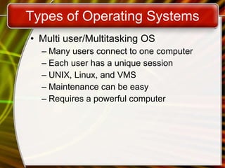 Operatimg system basics | PPT