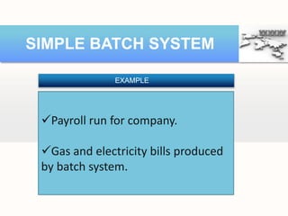Types Of Operating Systems | PPTX