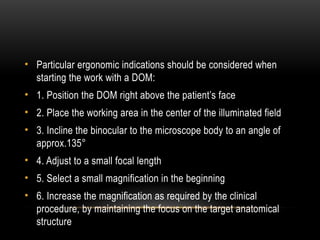 Operating.pptx dental operating microscope | PPTX