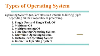 Operating system | PPT