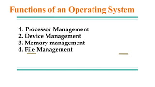 Operating system | PPT