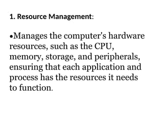 OPERATING-SYSTEM PowerPoint Presentation | PPTX | Operating Systems ...