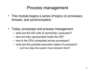 Operating System 3 | PPT