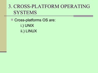 Operating System | PPT | Operating Systems | Computer Software and ...