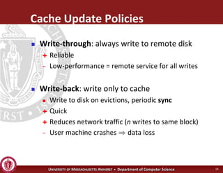Operating Systems - Advanced File Systems