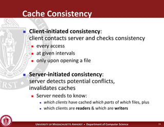 Operating Systems - Advanced File Systems