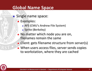 Operating Systems - Advanced File Systems