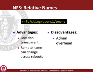 Operating Systems - Advanced File Systems