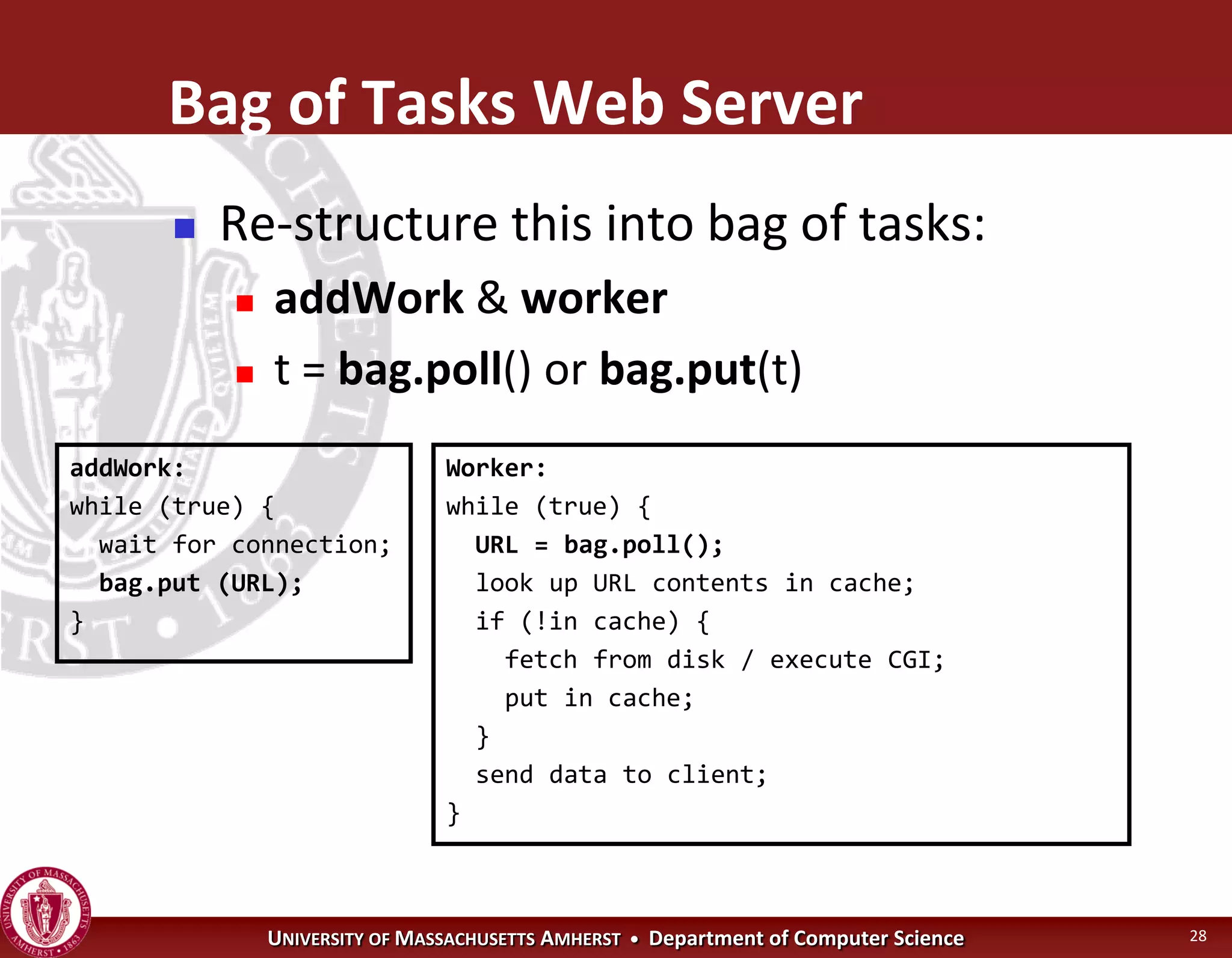 Operating Systems - Concurrency