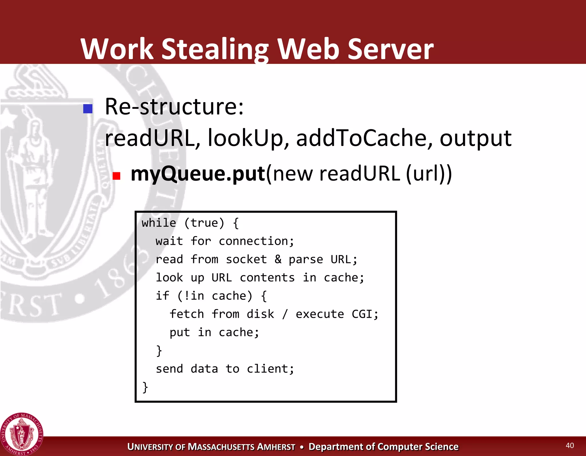 Operating Systems - Concurrency