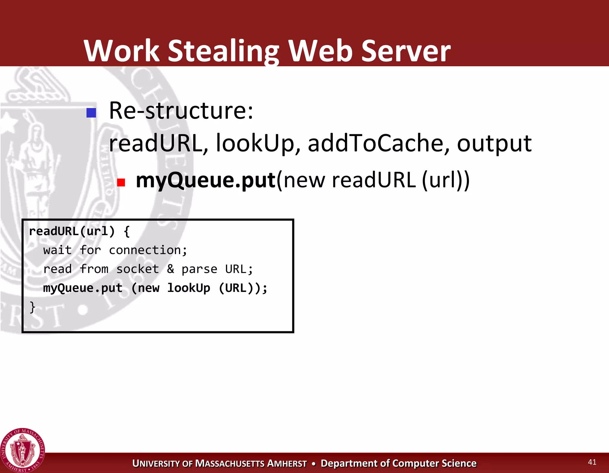 Operating Systems - Concurrency