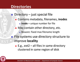 Operating Systems - File Systems | PPT