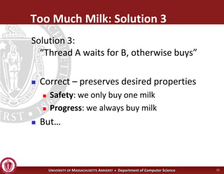 Operating Systems - Synchronization