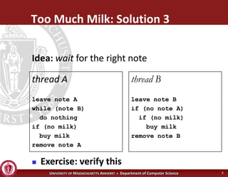 Operating Systems - Synchronization