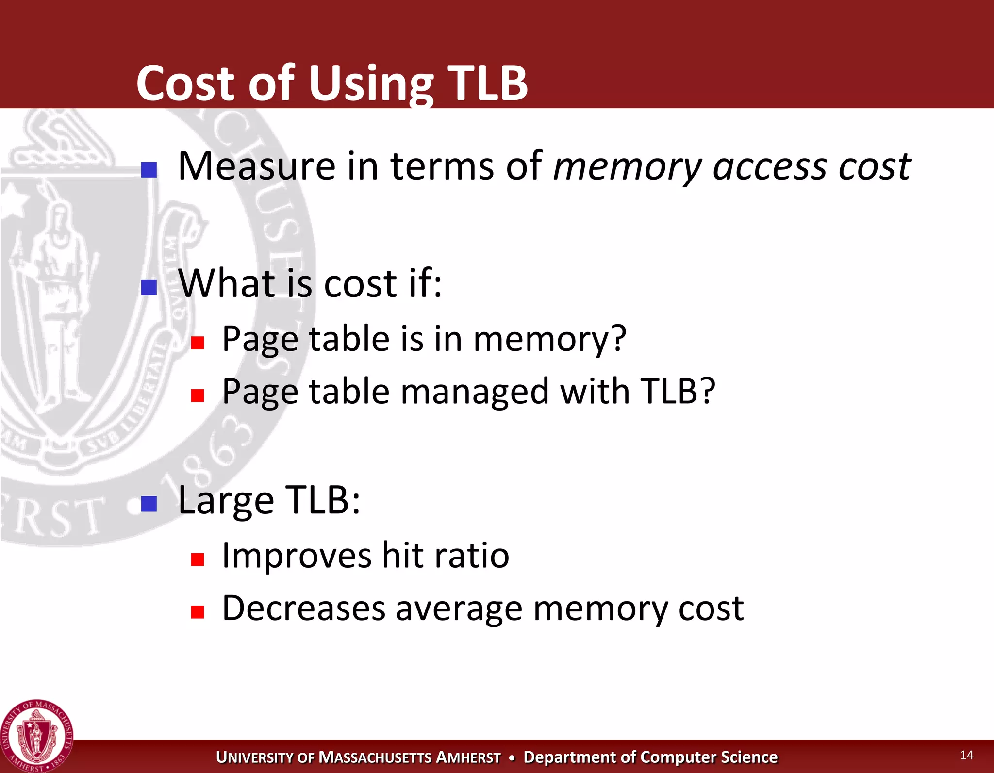 Operating Systems - Virtual Memory