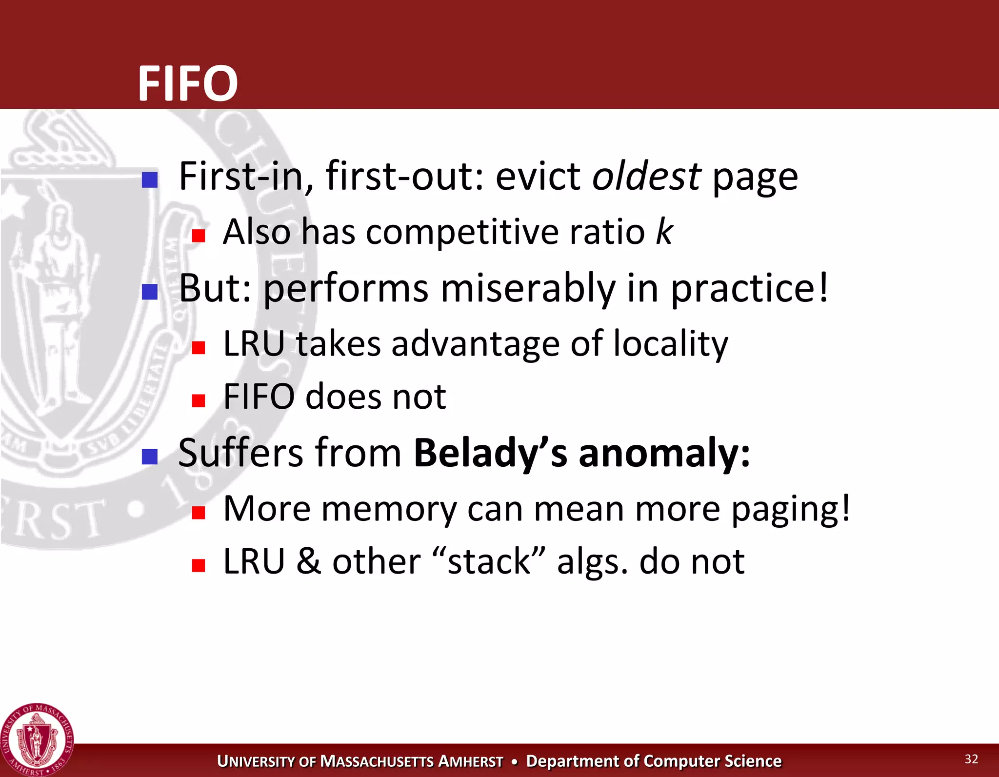 Operating Systems - Virtual Memory