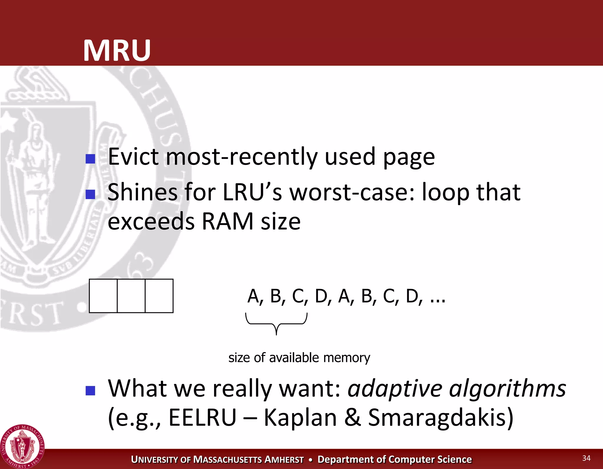 Operating Systems - Virtual Memory