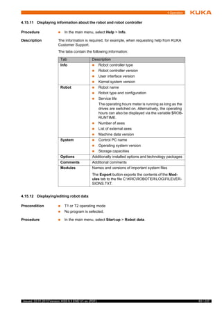 Operating and programming | PDF