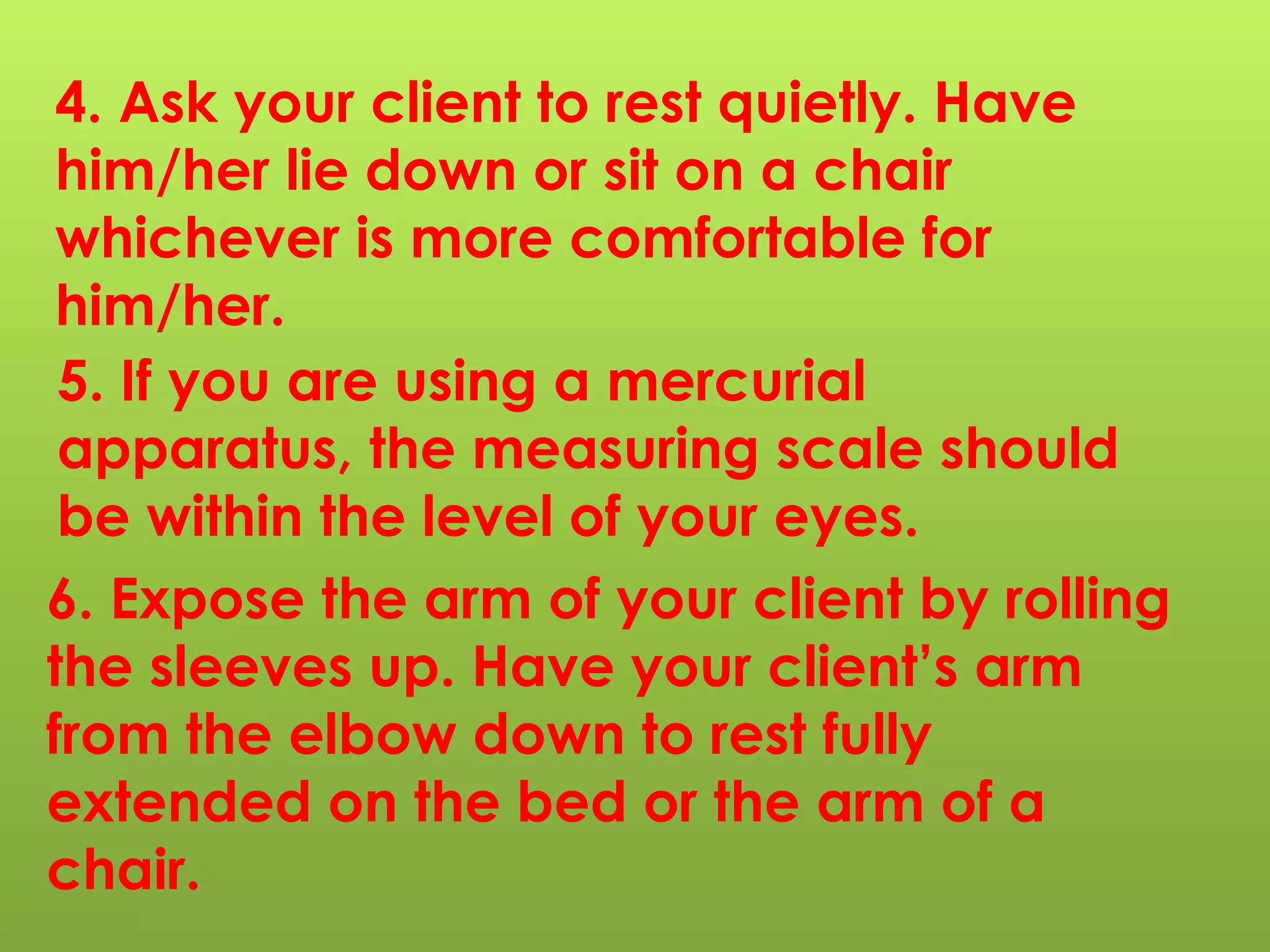 Operating caregiving equipment, tools and paraphernalia PPT