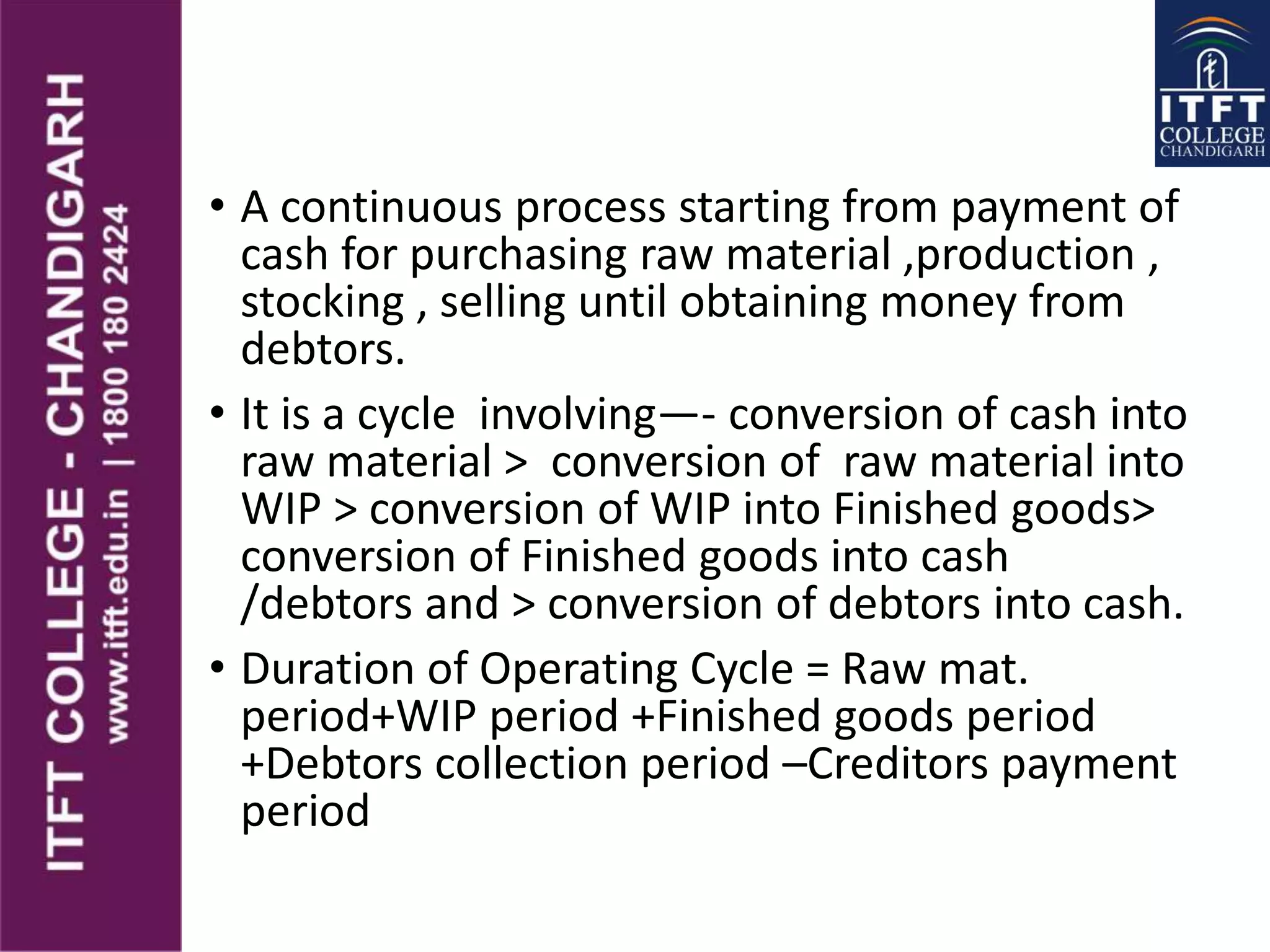 itft-operating-cycle-ppt
