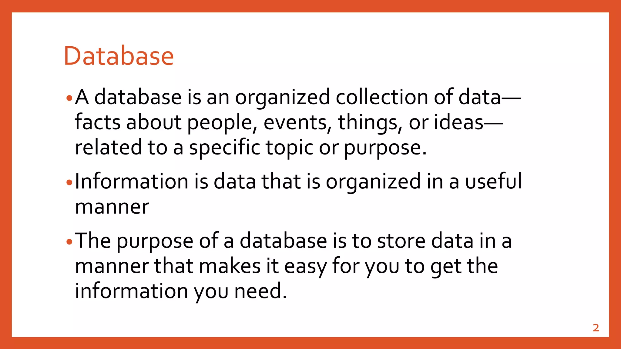 Operating Database Application ODA | PDF