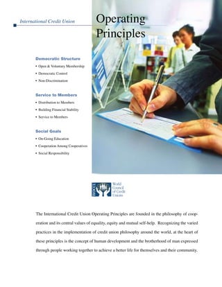 Operating principles