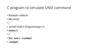 operating sys about shells and terminals commands .pptx