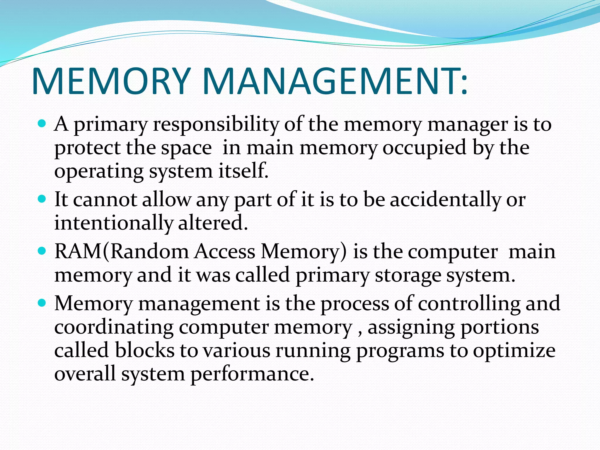 Operating systems | PPTX