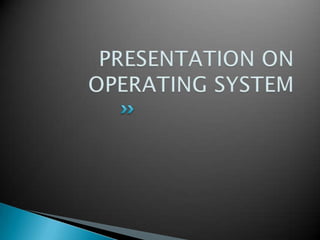 Operating system | PPT