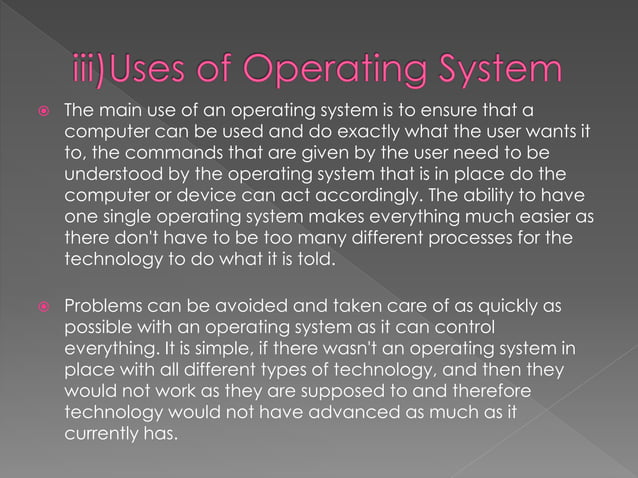 Operating system | PPT