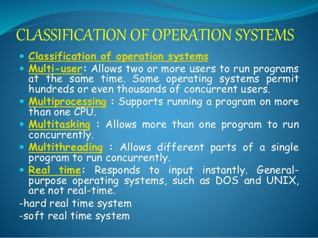what is Operating system
