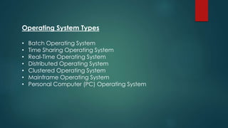 Operating system | PPT