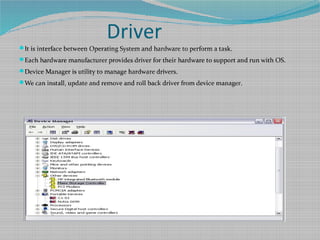 Operating system | PPT