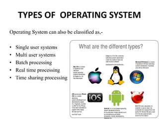 Operating system | PPTX
