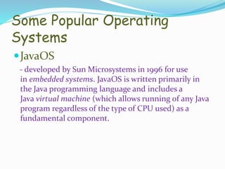 Operating system | PPT