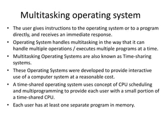 Operating system | PPTX