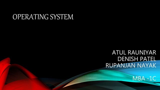 Operating system | PPT