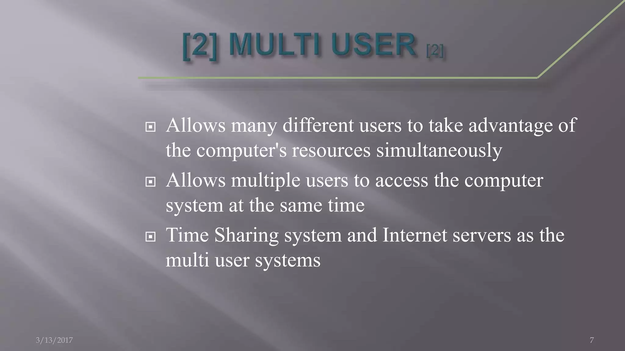 Operating system and its types | PPTX