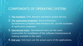 Operating system | PPT