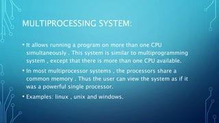 Operating system | PPT