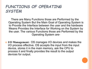 Operating system | PPT
