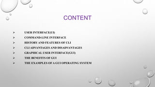 Operating system | PPTX | Operating Systems | Computer Software and ...