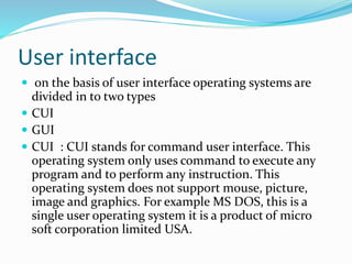 Operating system | PPT