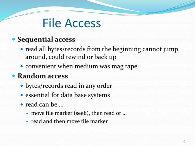 Operating system file system | PPTX