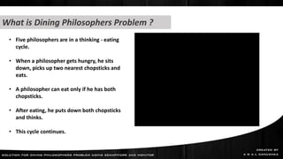 Dining Philosopher Problem and Solution | PPTX | Programming Languages ...
