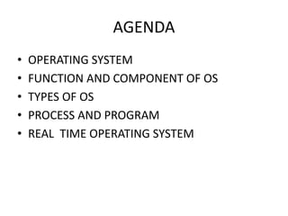 Operating system and its uses | PPT