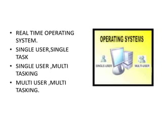Operating system and its uses | PPT