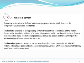 Operating system | PPTX